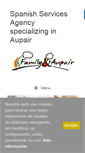 Mobile Screenshot of familyandaupair.es